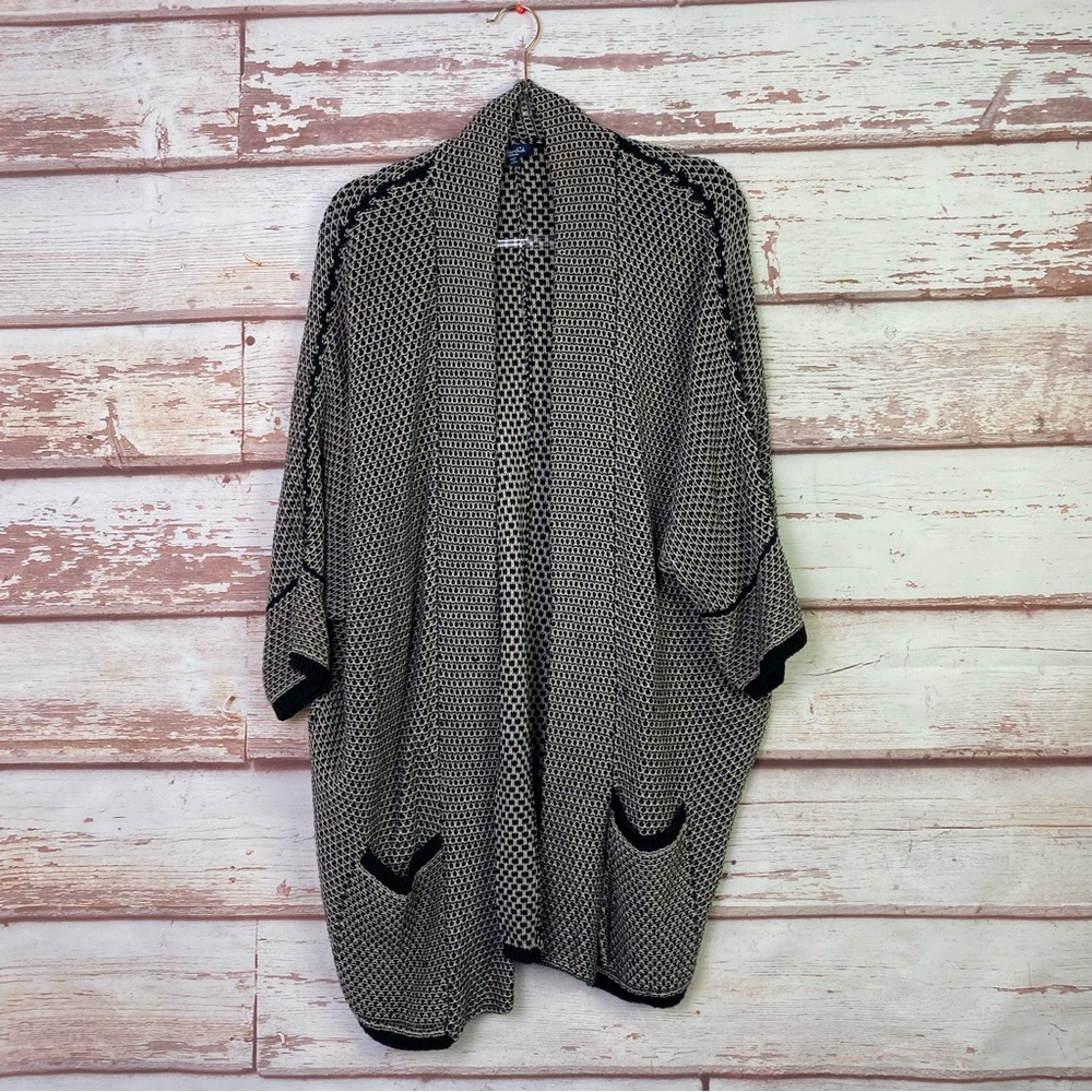 Splendid Knit Open Cardigan Sweater Style SE5804MX Oversized Sz M